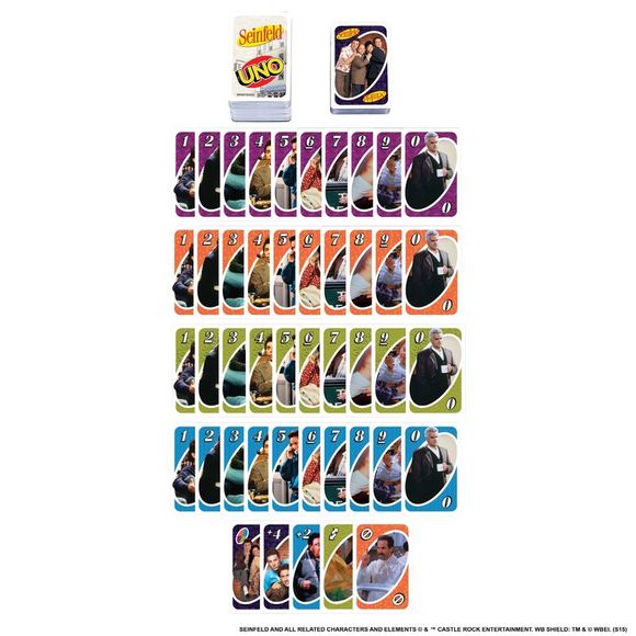 UNO: Seinfeld Edition Card Game - Picture 4 of 6